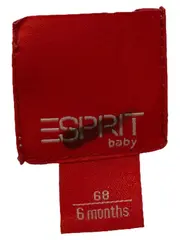 Vorschaubild 4 von Baby Hemdbluse Mädchen Gr. 68 Weiß Baumwolle Langarm