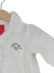 Vorschaubild 3 von Baby Hemdbluse Mädchen Gr. 68 Weiß Baumwolle Langarm