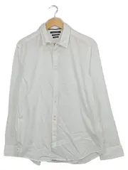 Vorschaubild 1 von Business Hemd Herren Weiß Gr. 50/L Langarm Baumwolle