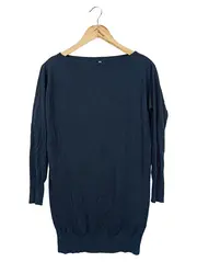 Vorschaubild 1 von Damen Strickkleid XS 34 Blau Klassisch Elegant