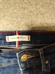 Vorschaubild 2 von Damen Slim Fit Jeans Gr. 36 W28 Blau Skinny Stretch