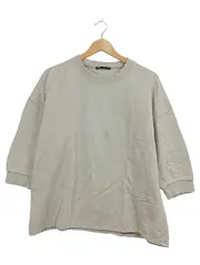 Vorschaubild 1 von Damen Sweatshirt Pullover Beige Gr. 36 S Basic Oversized 3, 4-Arm