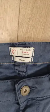 Vorschaubild 3 von Damen Stoffhose 3, 4 Hose Blau Gr. 36 Casual Slim