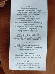 Vorschaubild 5 von Damen Stoffhose Gr. 36/S Braun Casual Baumwolle