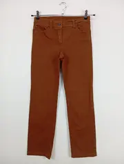Vorschaubild 1 von Damen Stoffhose Gr. 36/S Braun Casual Baumwolle