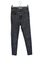 Vorschaubild 1 von Mile High Super Skinny Jeans Damen W25 Grau High Waist Denim