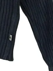 Vorschaubild 3 von Herren Pullover Rippstrick Langarm Gr. M Schwarz Grau Denim