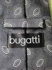 Vorschaubild 2 von Herren Krawatte Seide Grau Geometrisch Muster Klassisch Business