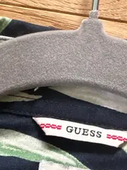 Vorschaubild 7 von Herren Freizeithemd Kurzarm Palmenblattmuster Mehrfarbig Gr. S Casual