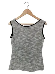 Vorschaubild 2 von Top Damen Gr. 36/S Grau Elegant Klassisch Meliert