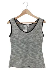 Vorschaubild 1 von Top Damen Gr. 36/S Grau Elegant Klassisch Meliert
