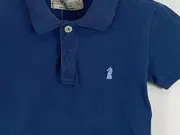 Vorschaubild 2 von Boys Poloshirt Kinder Gr. 98 Blau Kurzarm Stickerei Polo