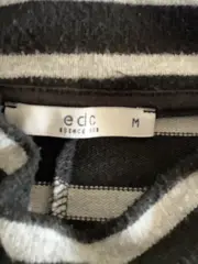 Vorschaubild 4 von EDC Damen Freizeitkleid gestreift Langarm Gr. M Schwarz