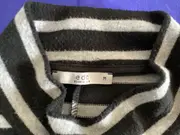 Vorschaubild 2 von EDC Damen Freizeitkleid gestreift Langarm Gr. M Schwarz