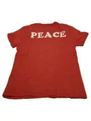 Vorschaubild 2 von T-Shirt Kinder Kurzarm Rot Grafisch Baumwolle Gr. 128 Streetwear