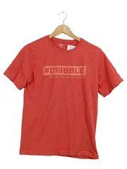 Vorschaubild 1 von T-Shirt Kinder Gr. 158-164 Rot Kurzarm Sportlich #Dribble
