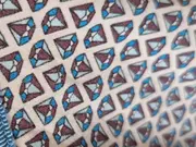 Vorschaubild 5 von Damen Bluse Gr. 38/M Mehrfarbig Modern Gemustert Langarm