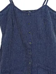 Vorschaubild 2 von Damen Freizeitkleid Gr. 38 Blau Gestreift Casual Sommerkleid