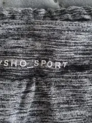 Vorschaubild 3 von Sport Damen Leggings Grau Meliert Größe XS High Waist