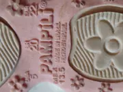Vorschaubild 4 von Mädchen Ballerinas Schuhe Gr. 22 Weiß Festlich Stickerei Perlen