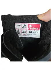 Vorschaubild 3 von Damen Stiefel Boots Gr. 40 Blau Gefüttert Schnürung Winter