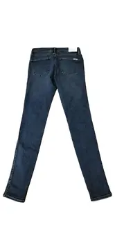 Vorschaubild 2 von Damen Jeans Slim Fit Blau W27 L34 Baumwolle Elasthan