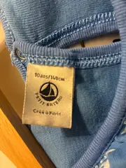 Vorschaubild 3 von Mädchen T-Shirt Blumenmuster Rüschen Blau Gr. 140
