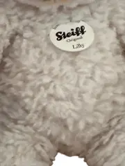 Vorschaubild 2 von Teddybär Lilly Kuscheltier Klassisch Weiß 25 cm Knopf im Ohr