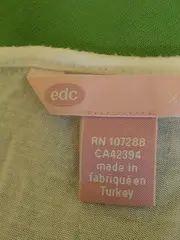 Vorschaubild 7 von EDC Damen T-Shirt Weiß Gr. 34/XS Casual mit Grafischem Print