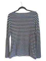 Vorschaubild 2 von Damen Langarmshirt gestreift Gr. 38/M Maritim