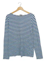 Vorschaubild 1 von Damen Langarmshirt gestreift Gr. 38/M Maritim