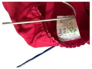 Vorschaubild 5 von Damen Slip mit Spitze Rot Gr. S Baumwolle Elasthan