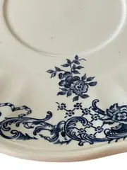 Vorschaubild 2 von Espressotasse mit Unterteller Weiß Blumen Porzellan 17cm