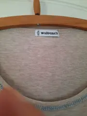 Vorschaubild 6 von Damen Langarmshirt Gr. 44/XXL Beige Weihnachtlich Schneeflocken