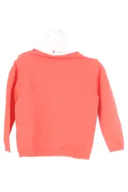 Vorschaubild 2 von Kinder Pullover Gr. 74 Rot Katze Langarm Baumwolle Casual