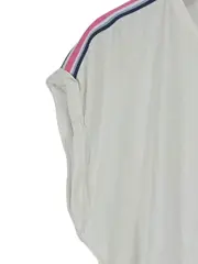 Vorschaubild 4 von Damen T-Shirt Gr. 40/L Weiß Gestreift Casual