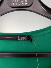 Vorschaubild 3 von Trend by Damen Langarmshirt Gr. 38/M Grün Casual Viskose