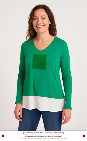 TREND BY CAPTAIN TORTUE Langarmshirt