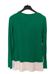 Vorschaubild 2 von Trend by Damen Langarmshirt Gr. 38/M Grün Casual Viskose