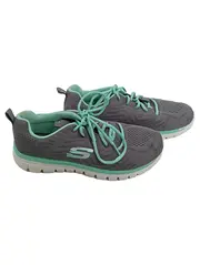 Vorschaubild 1 von Graceful Damen Sportschuhe Laufschuhe Grau Gr. 40 Textil Schnürung