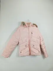Vorschaubild 2 von Damen Steppjacke Winterjacke Kapuze Rosa Gr. 38 Praktisch