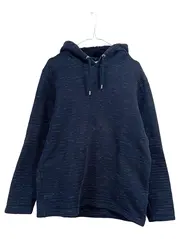 Vorschaubild 1 von Herren Kapuzenpullover Hoodie Gr. L Blau Meliert Baumwolle