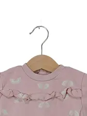 Vorschaubild 2 von PL BABY by Petit Lem Mädchen Pullover Gr. 68 Rosa Regenbogen Rüschen