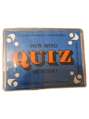 VERLAG FÜR LEHRMITTEL PÖSSNECK Quizspiel