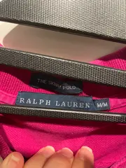 Vorschaubild 3 von Damen Poloshirt Pink Gr. 38/M Baumwolle Preppy