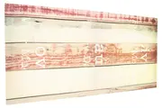 Vorschaubild 1 von Bild Skandinavisch Vintage Mehrfarbig Schriftzug Abstrakt Holz Deko