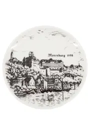 Vorschaubild 1 von KPM ROYAL BAVARIA Sammelteller Meersburg 1796 Stadtansicht Porzellan Klassisch