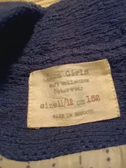 Vorschaubild 2 von Girls Blazer Mädchen Gr. 152 Blau Doppelreiher Jacke
