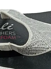 Vorschaubild 2 von Cali Yoga Foam Damen Sandalen Strass Glamour Weiß Gr. 37