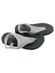 Vorschaubild 1 von Cali Yoga Foam Damen Sandalen Strass Glamour Weiß Gr. 37